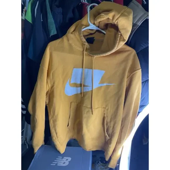 Nike Shirts Size S Nike Hoodie Mens Sport Orange Pullover Not